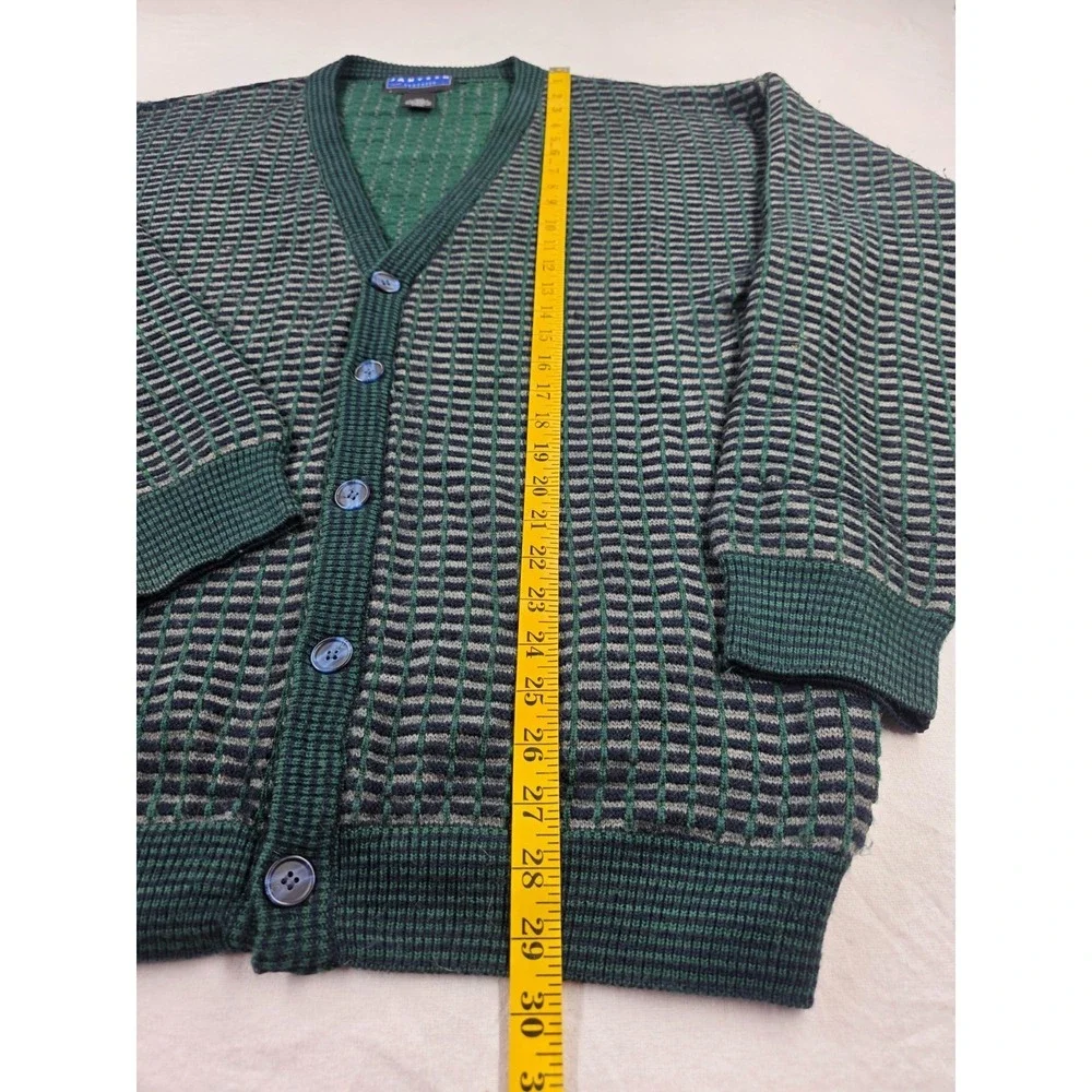 Vintage Jantzen Classics Cardigan Sweater Mens L Grandpacore‎